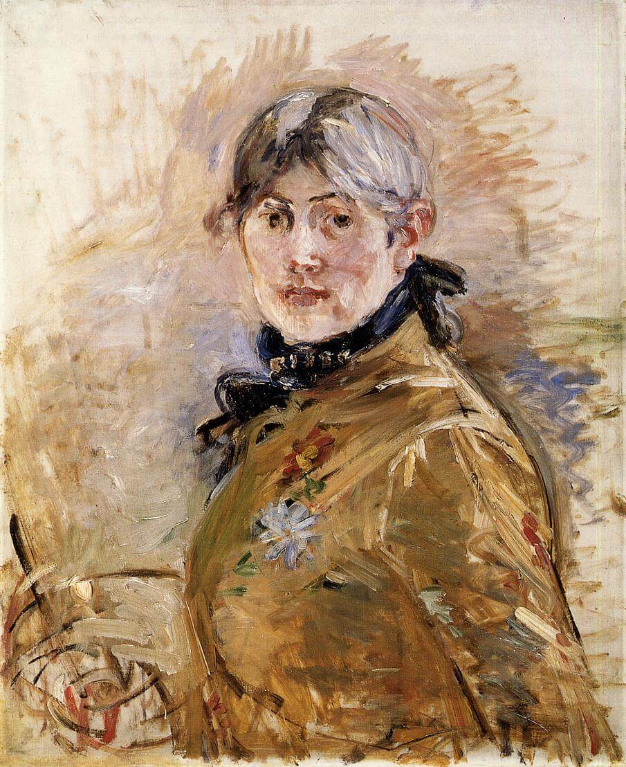 «Autorretrato», de Berthe Morisot